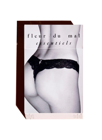 Jasper - Charlotte Lace Seamless Thong | Fleur du Mal - DEMO