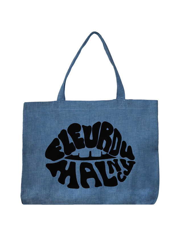 Denim black - Rendezvous Bag | Fleur du Mal - DEMO