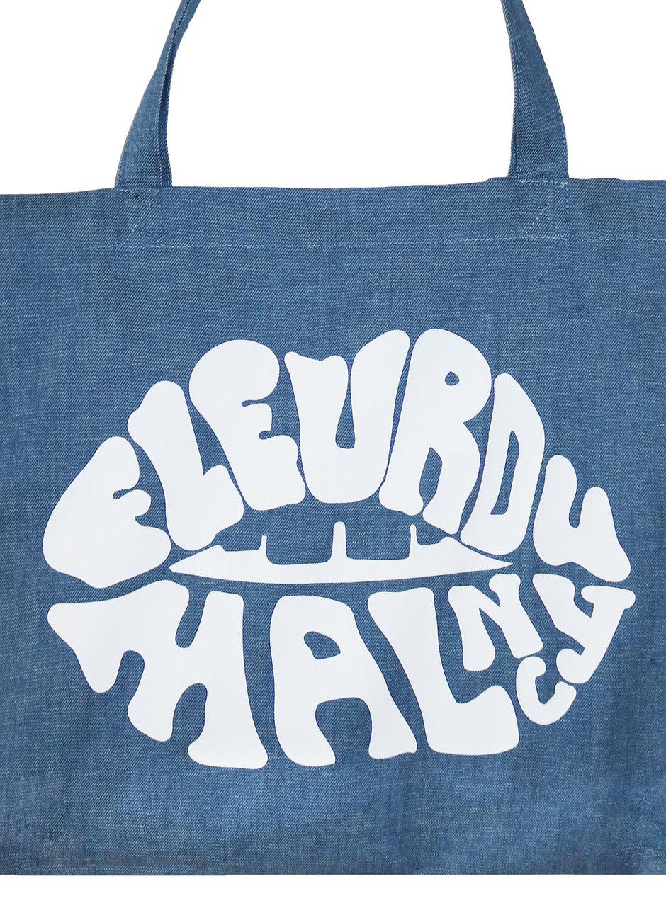 Denim white - Rendezvous Bag | Fleur du Mal - DEMO